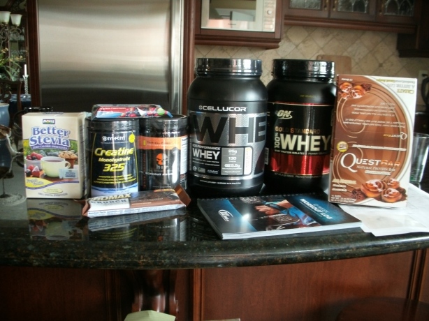 Supplement Stack in! =D 